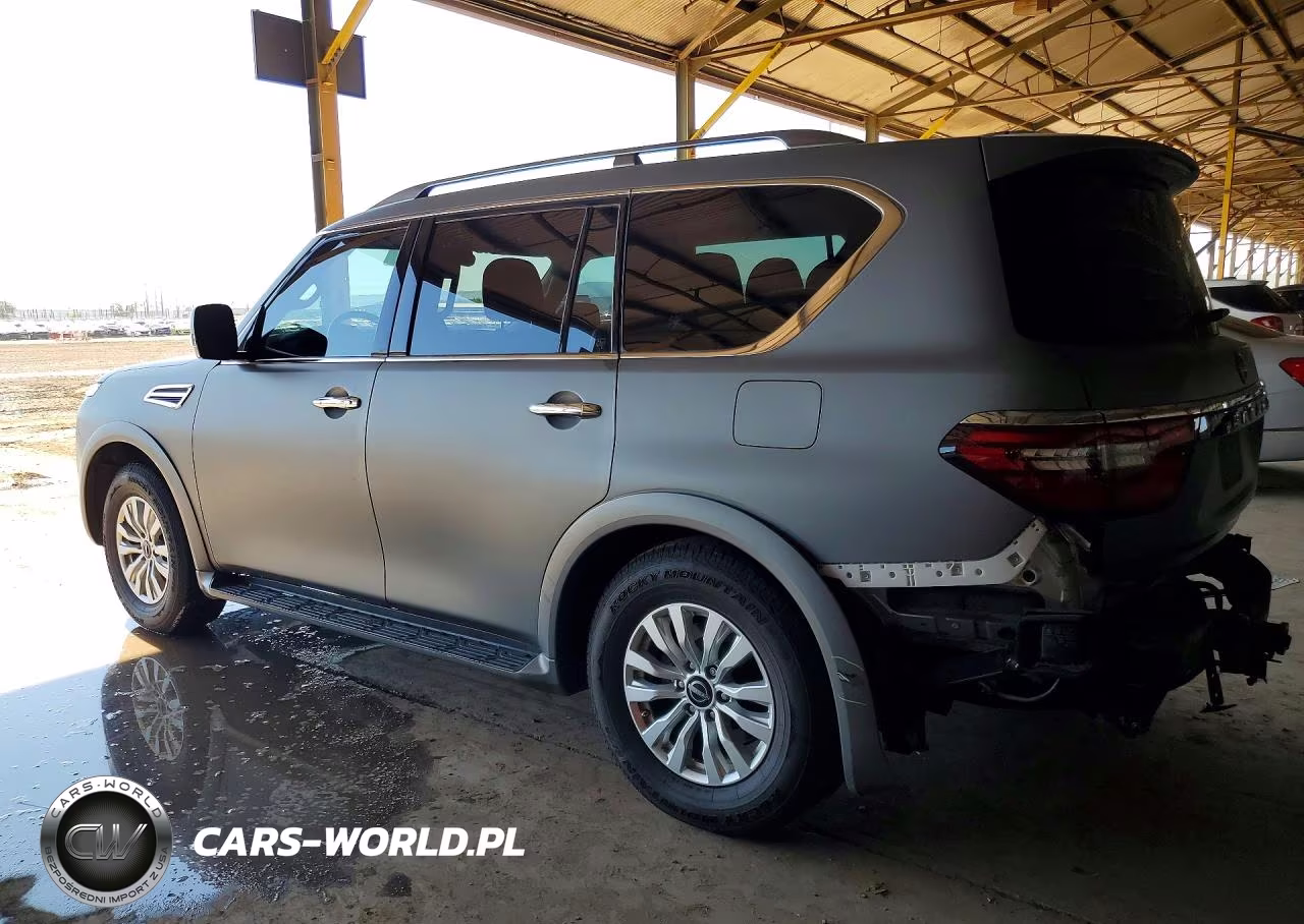 2022 Nissan Armada Sv VIN:JN8AY2AC3N9161211 - 2