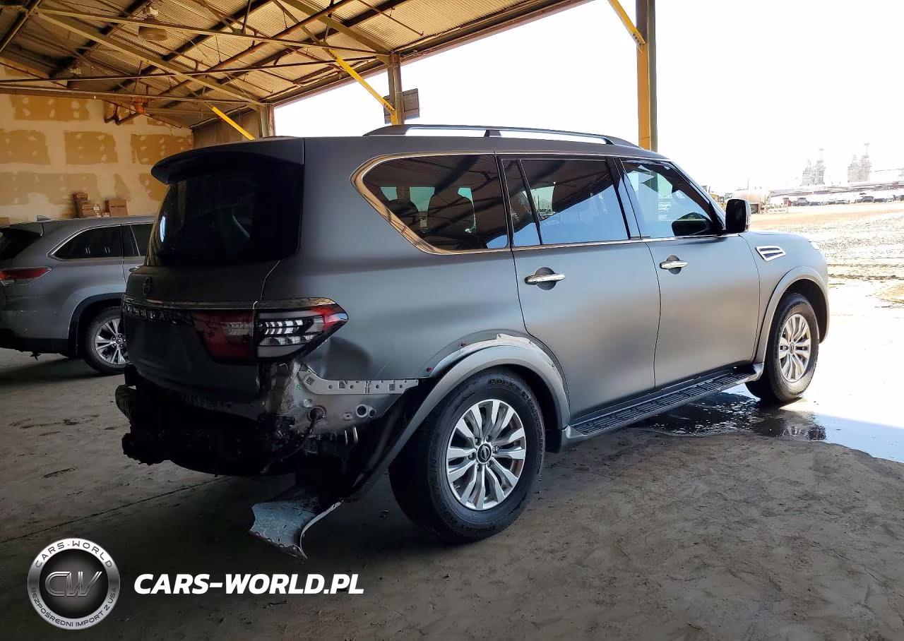 2022 Nissan Armada Sv VIN:JN8AY2AC3N9161211 - 3