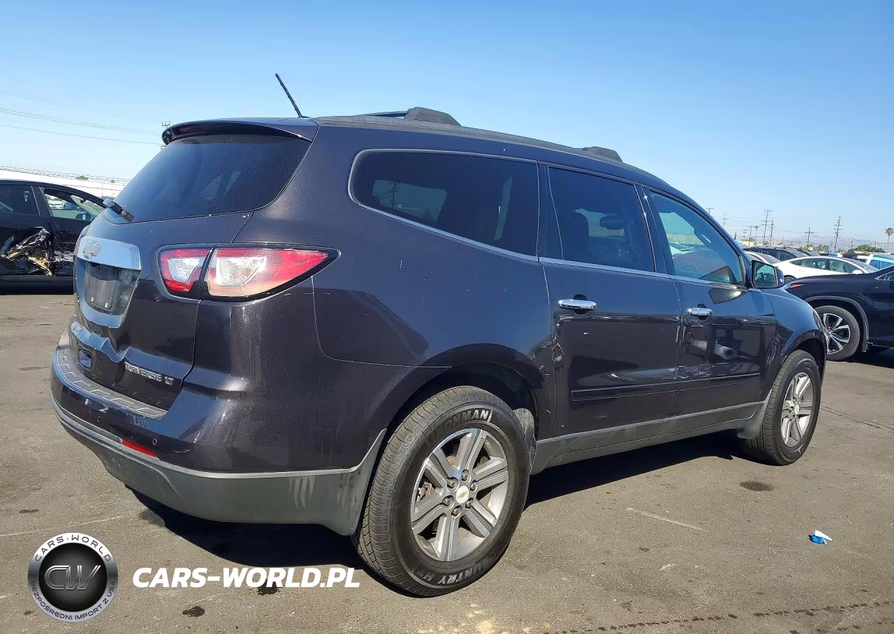 2015 Chevrolet Traverse Lt VIN:1GNKRHKD1FJ352091 - 3