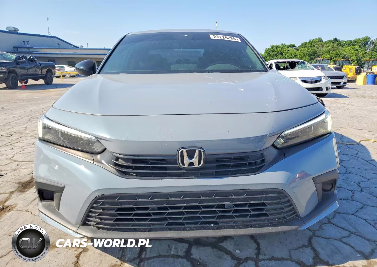 2022 Honda Civic Sport VIN:2HGFE2F54NH553121 - 5