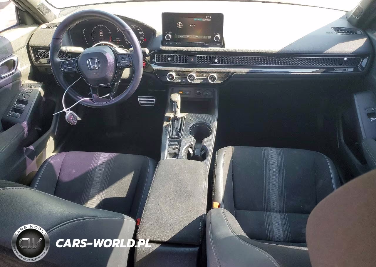 2022 Honda Civic Sport VIN:2HGFE2F54NH553121 - 8