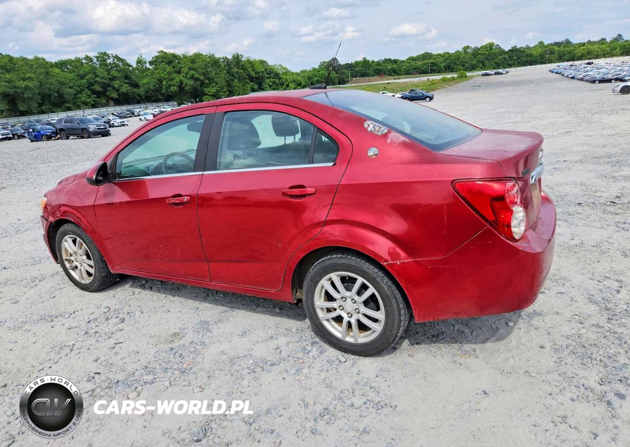 2013 Chevrolet Sonic Lt VIN:1G1JC5SH1D4123275 - 2