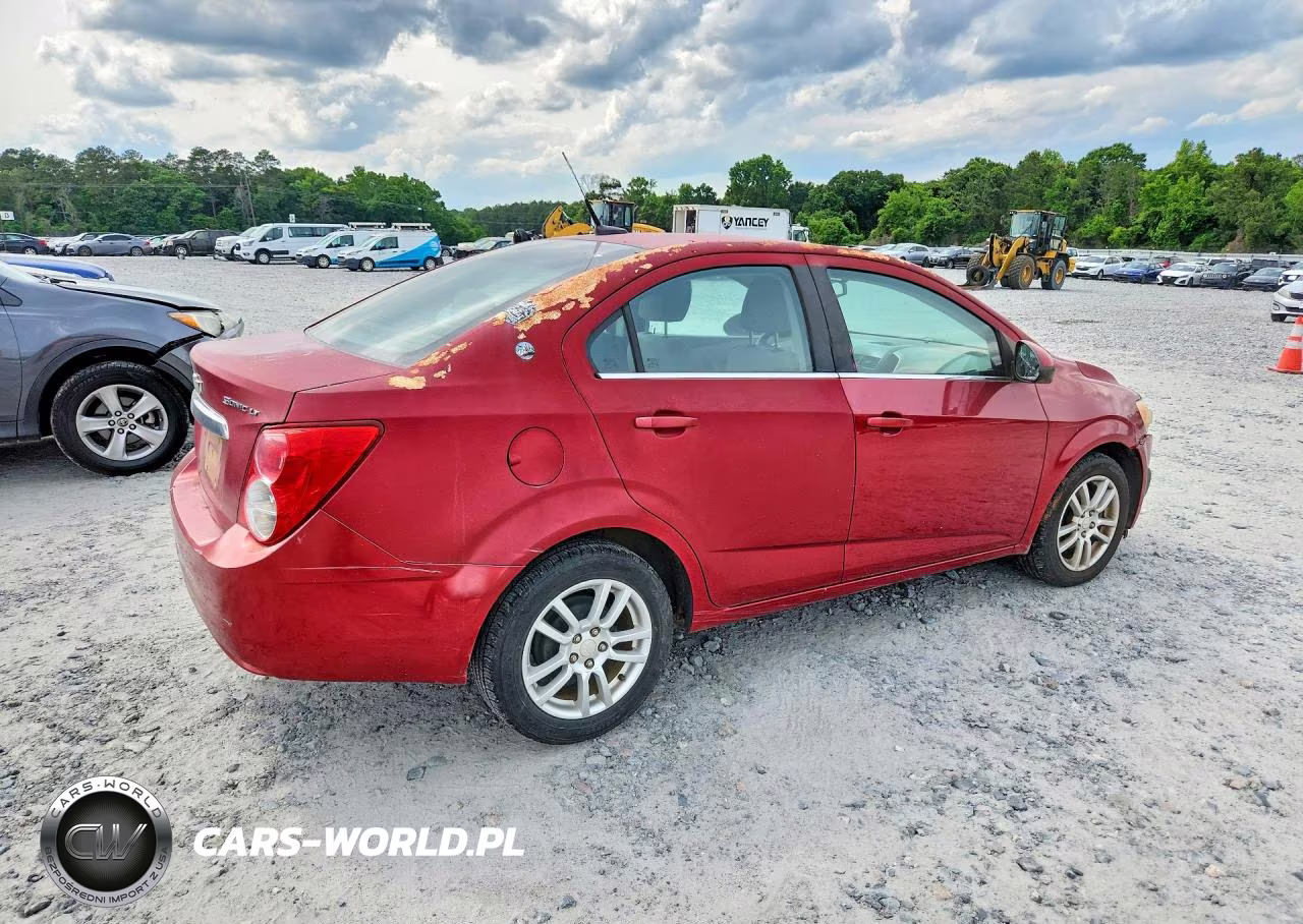 2013 Chevrolet Sonic Lt VIN:1G1JC5SH1D4123275 - 3