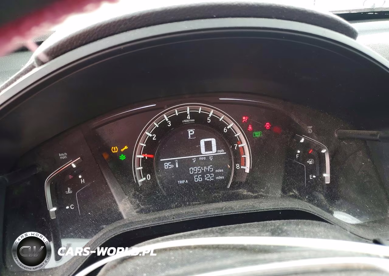 2019 Honda Cr-V Lx VIN:2HKRW5H30KH411812 - 9