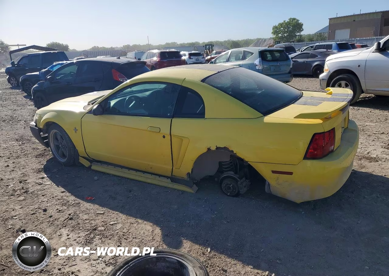 2002 Ford Mustang VIN:1FAFP40492F236877 - 2