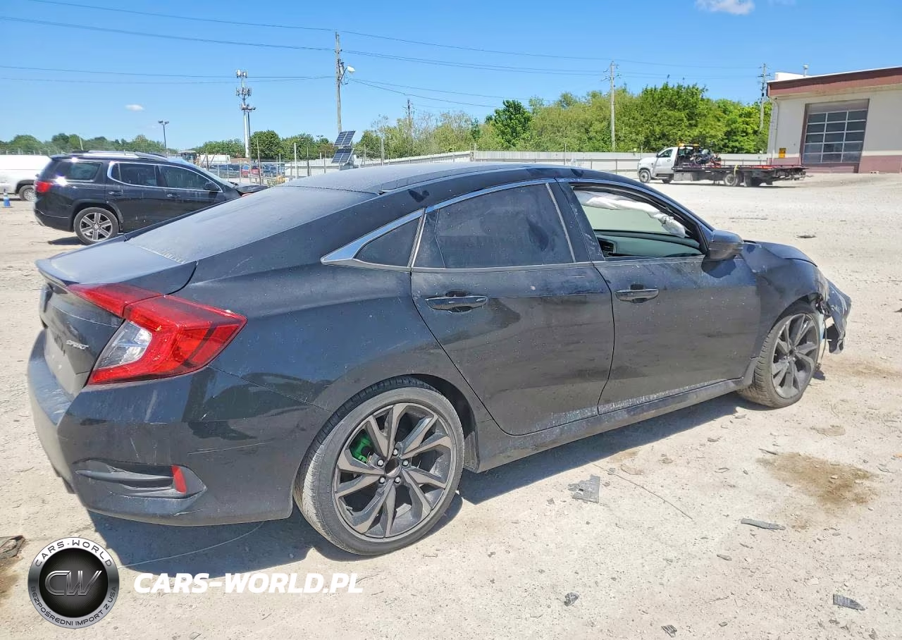 2020 Honda Civic Sport VIN:2HGFC2F81LH546091 - 3