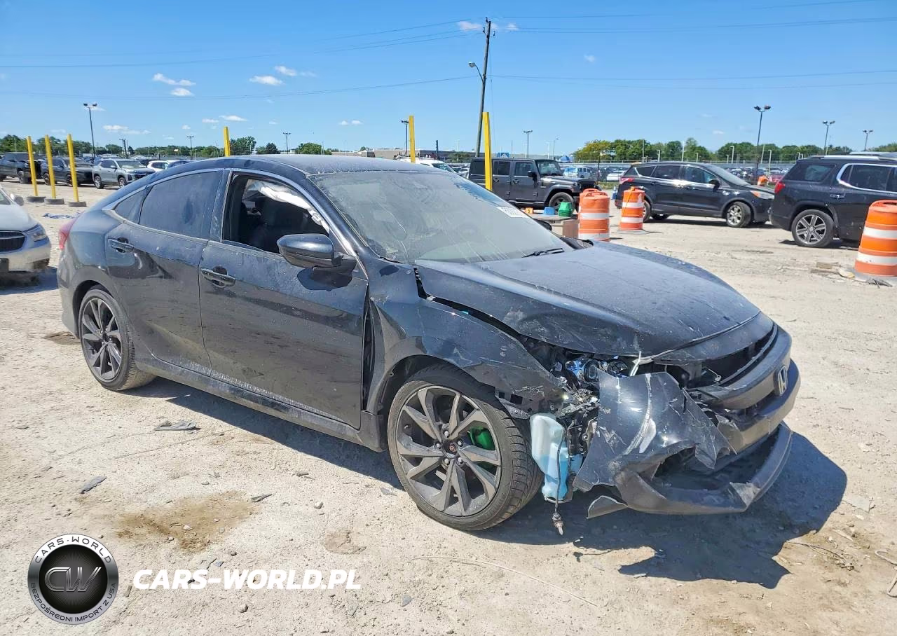 2020 Honda Civic Sport VIN:2HGFC2F81LH546091 - 4