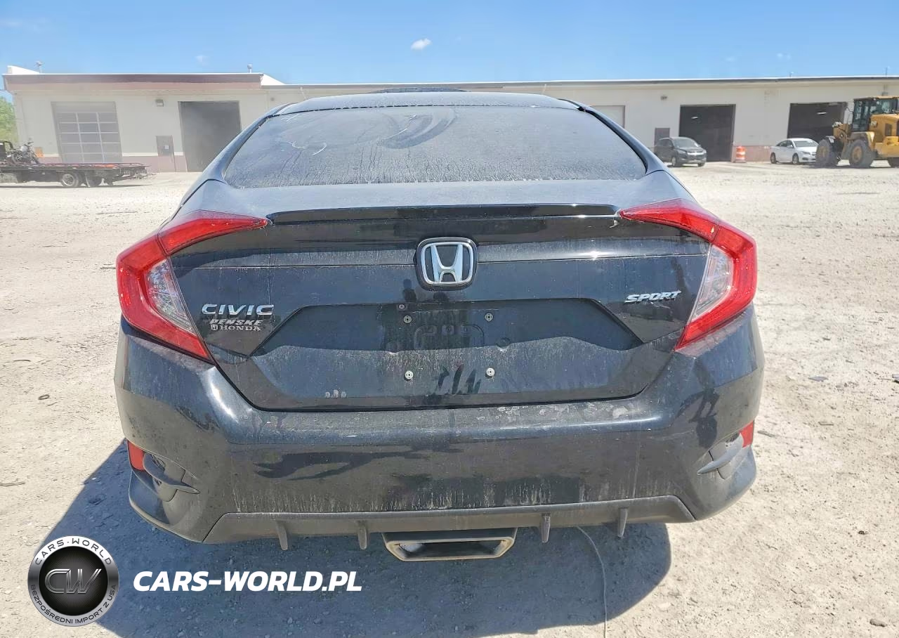 2020 Honda Civic Sport VIN:2HGFC2F81LH546091 - 6