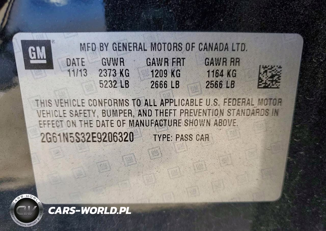2014 Cadillac Xts Luxury Collection VIN:2G61N5S32E9206320 - 13
