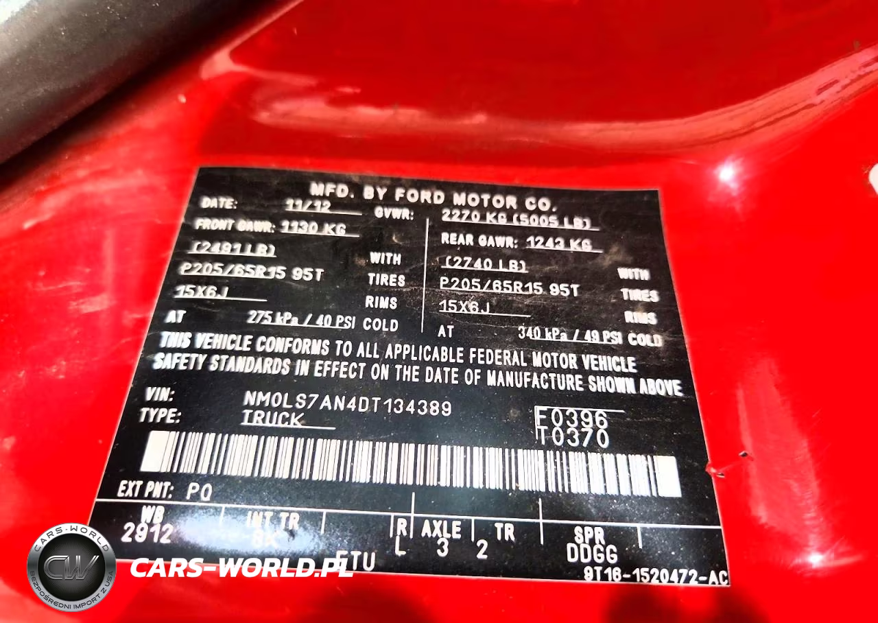 2013 Ford Transit Connect Xl VIN:NM0LS7AN4DT134389 - 13