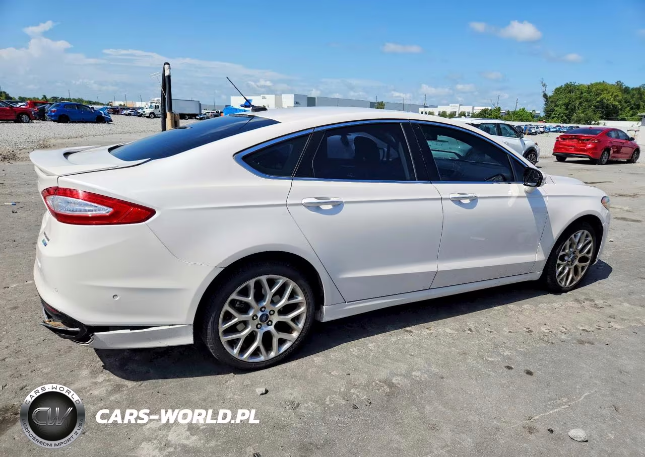2014 Ford Fusion Titanium VIN:3FA6P0D96ER155891 - 3