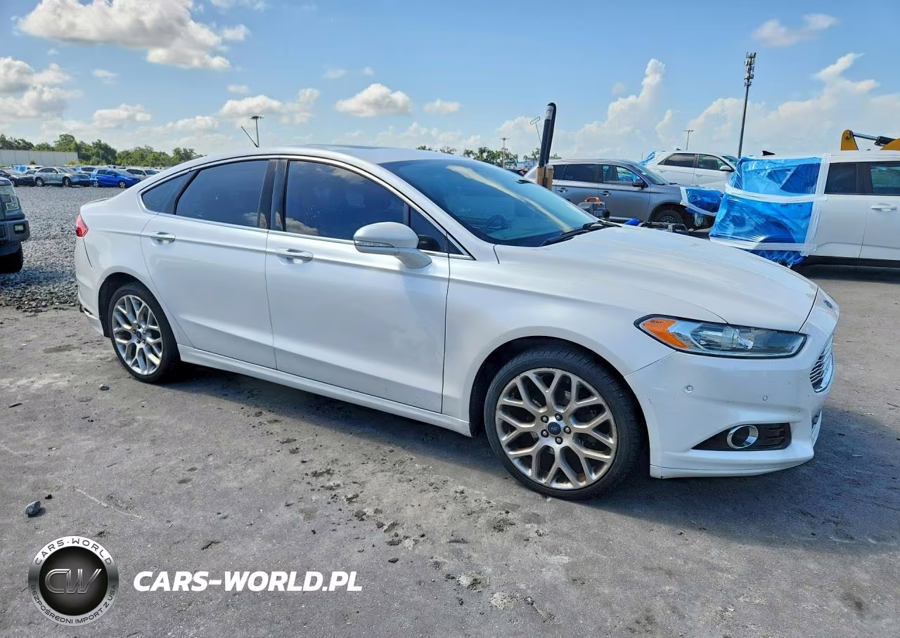 2014 Ford Fusion Titanium VIN:3FA6P0D96ER155891 - 4