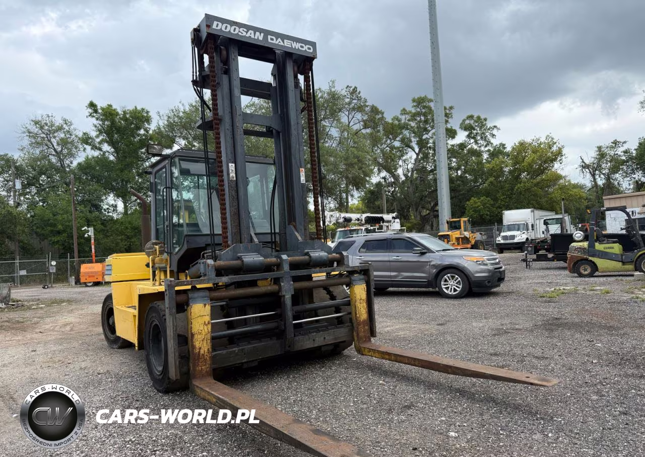 2006 Doosan Daewoo D150 Cushion Tire Or Pneumatic Forklift