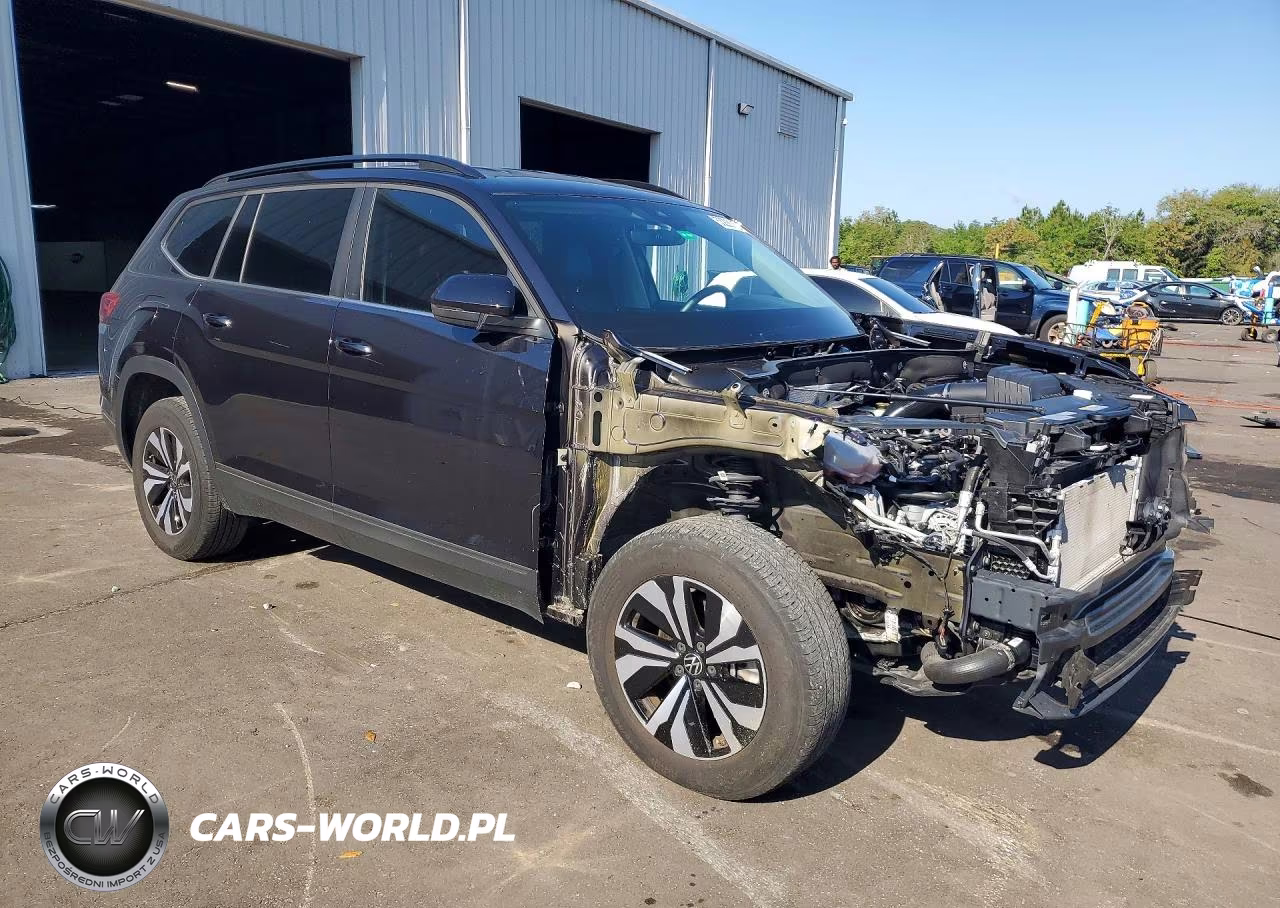 2024 Volkswagen Atlas Se VIN:1V2DR2CA7RC608342 - 4