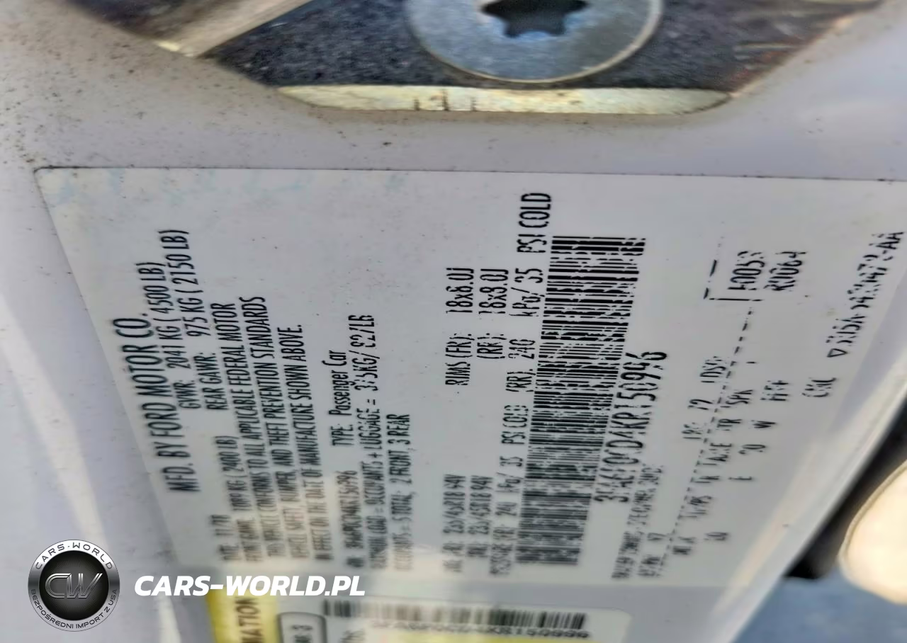 2019 Ford Fusion Sel VIN:3FA6P0CD4KR150996 - 12