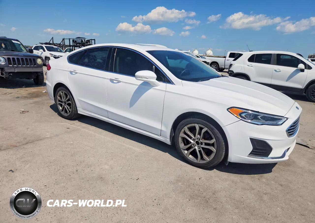 2019 Ford Fusion Sel VIN:3FA6P0CD4KR150996 - 4