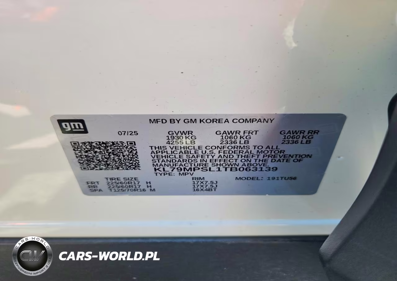 2026 Chevrolet Trailblazer Lt VIN:KL79MPSL1TB063139 - 13