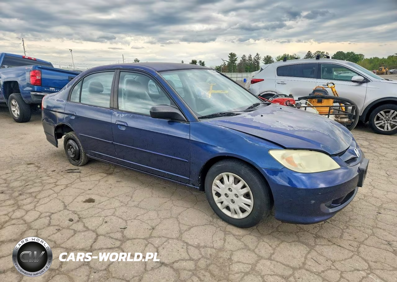 2005 Honda Civic Lx VIN:2HGES16575H611687 - 4