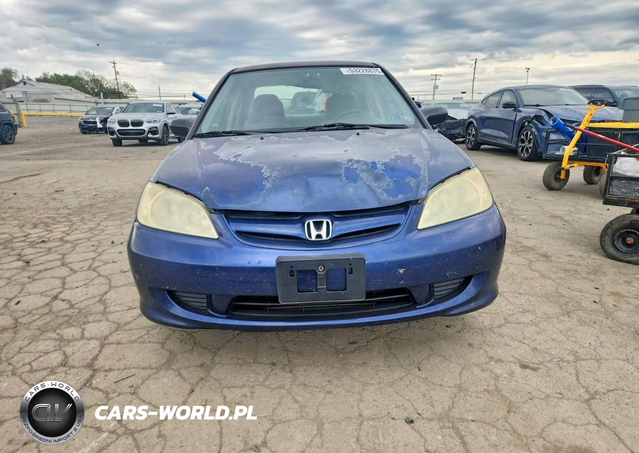 2005 Honda Civic Lx VIN:2HGES16575H611687 - 5