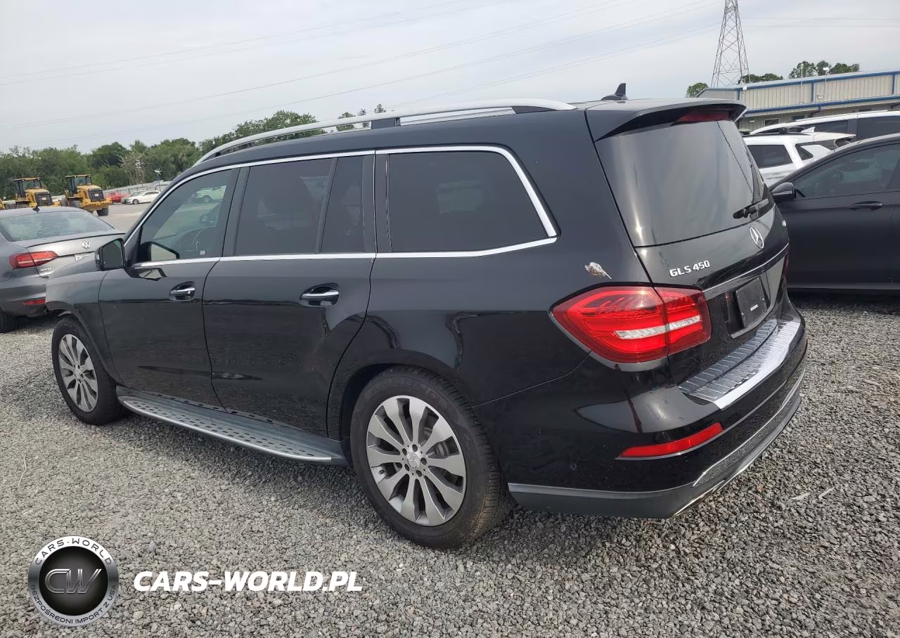 2017 Mercedes-Benz Gls 450 4Matic VIN:4JGDF6EE6HA890917 - 2