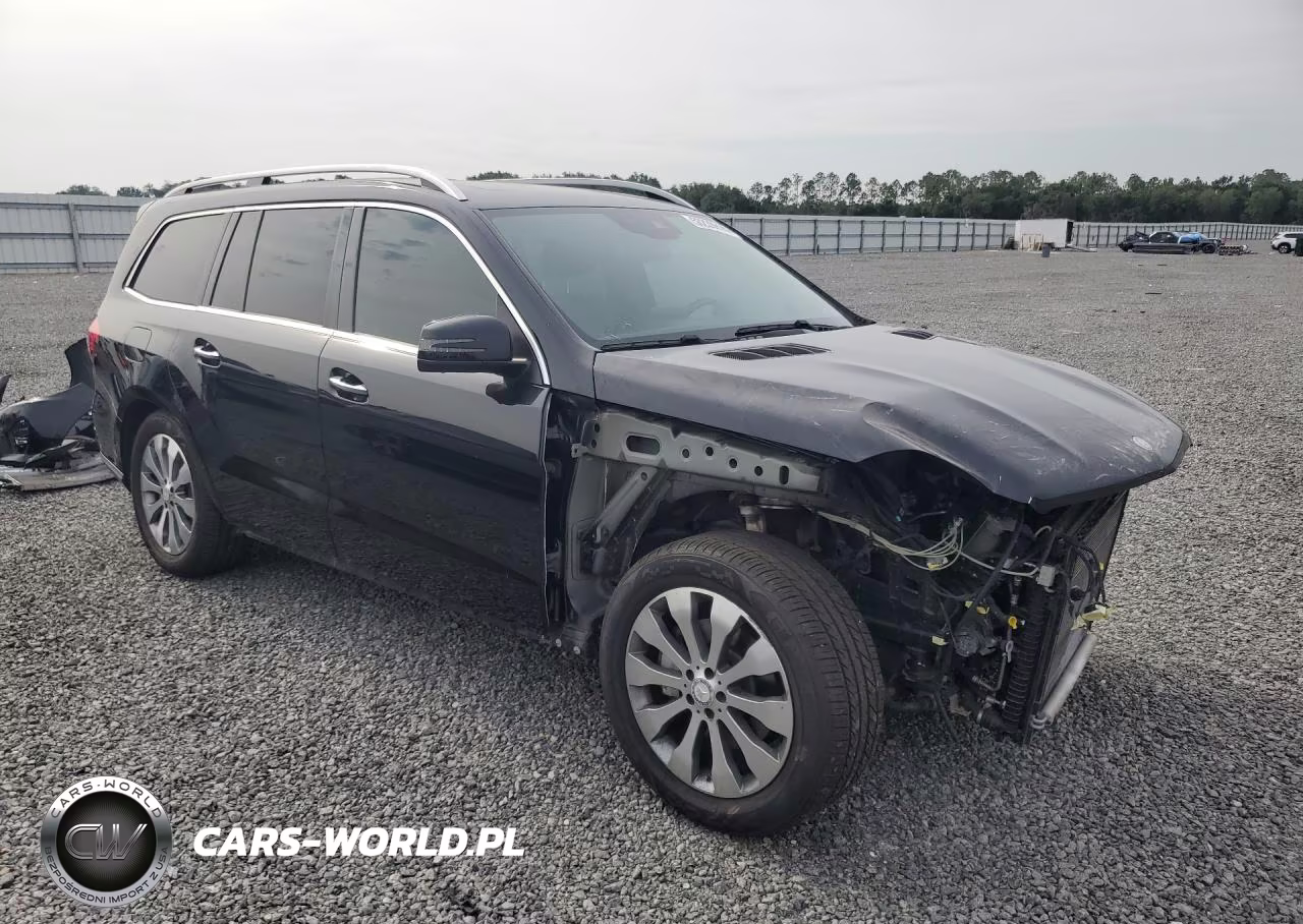 2017 Mercedes-Benz Gls 450 4Matic VIN:4JGDF6EE6HA890917 - 4