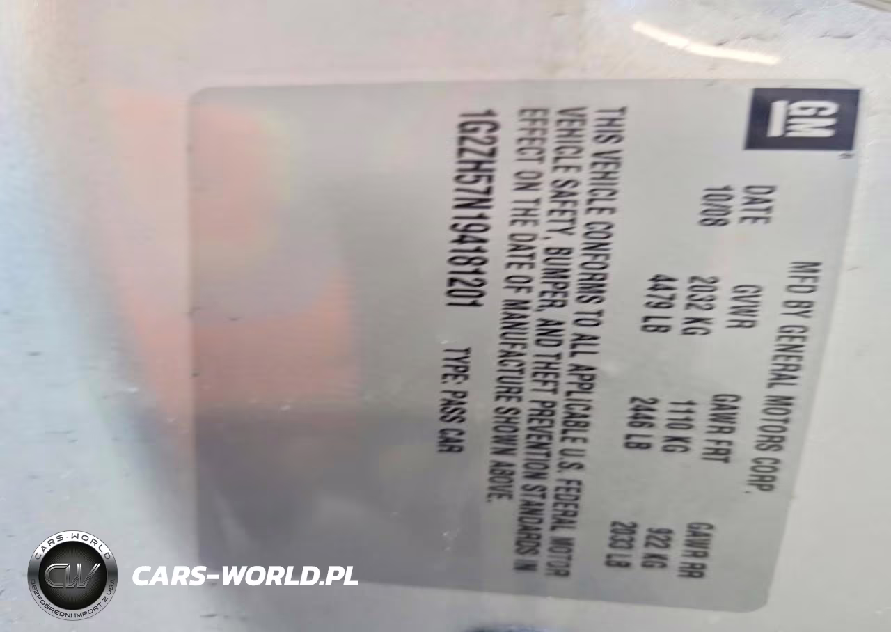 2009 Pontiac G6 Gt VIN:1G2ZH57N194181201 - 12