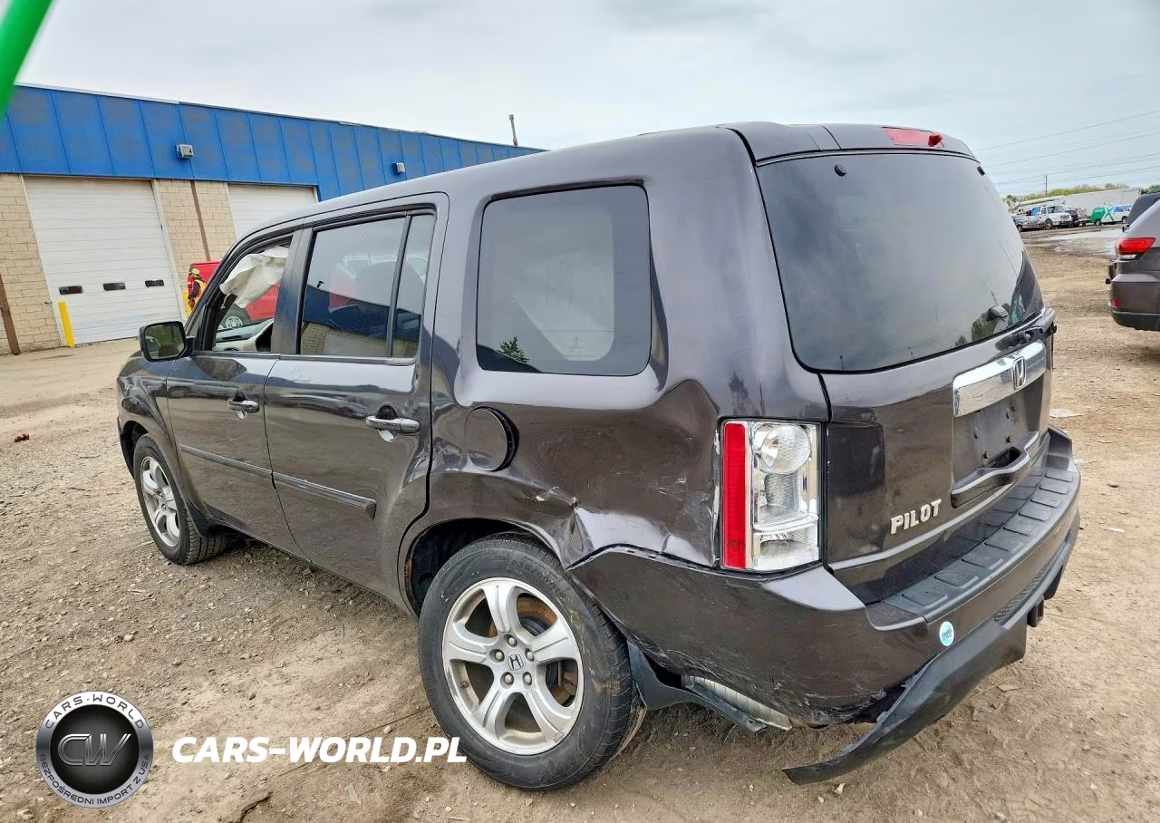 2013 Honda Pilot Exln VIN:5FNYF3H75DB039534 - 2