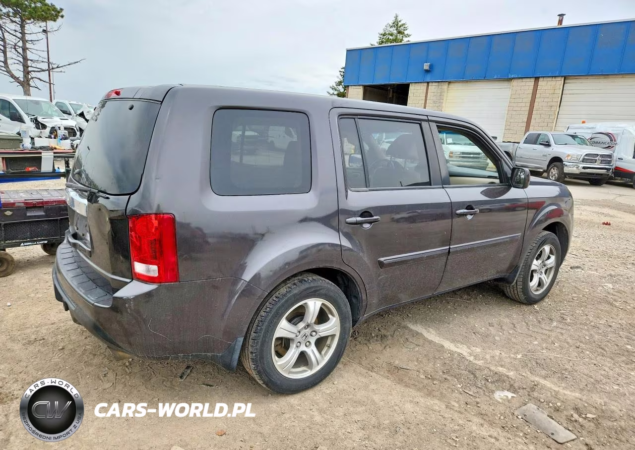 2013 Honda Pilot Exln VIN:5FNYF3H75DB039534 - 3