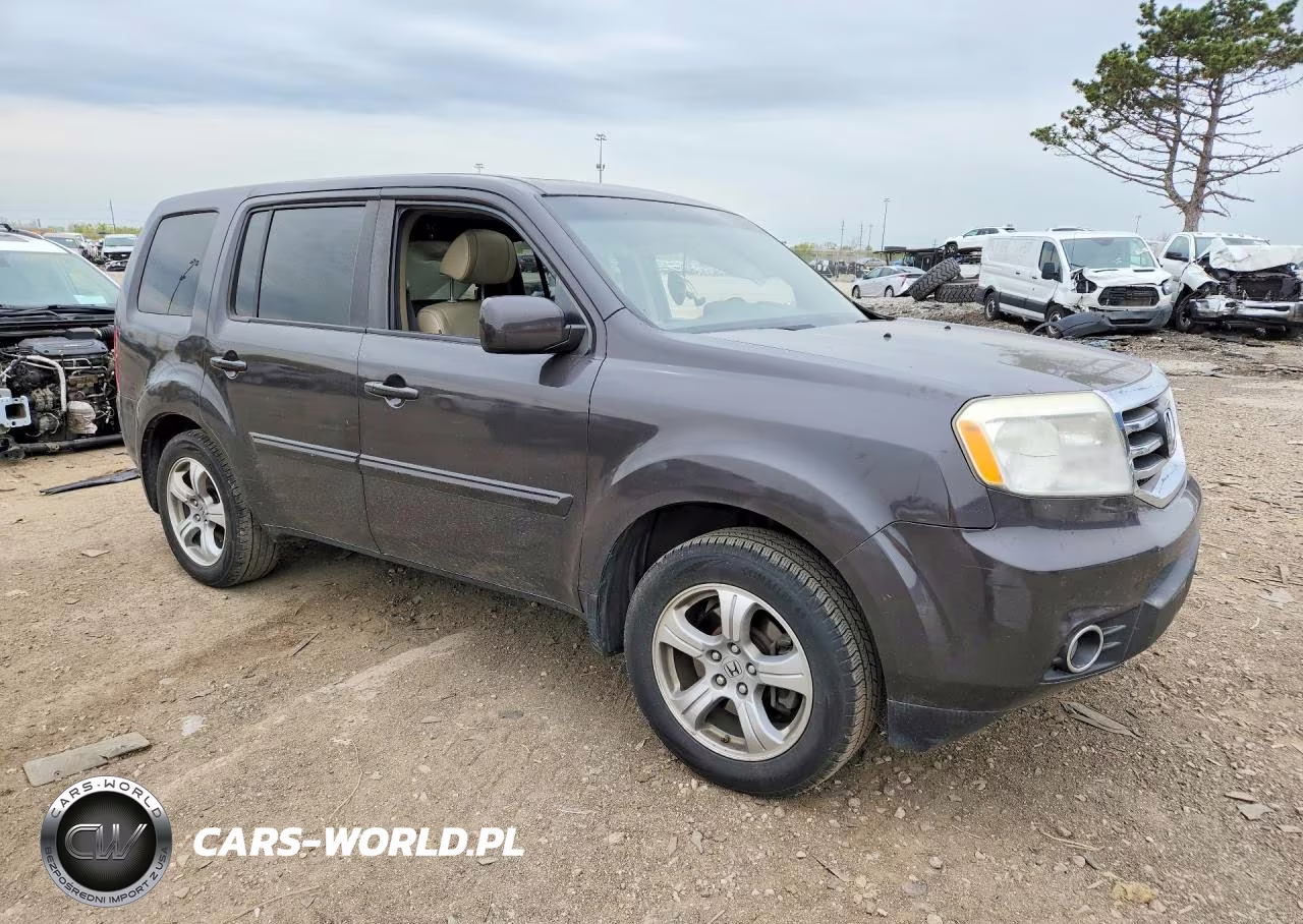 2013 Honda Pilot Exln VIN:5FNYF3H75DB039534 - 4
