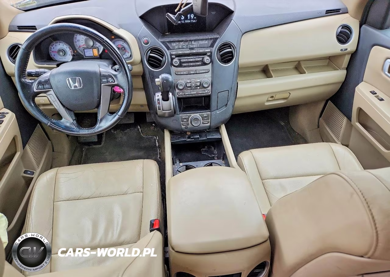 2013 Honda Pilot Exln VIN:5FNYF3H75DB039534 - 8