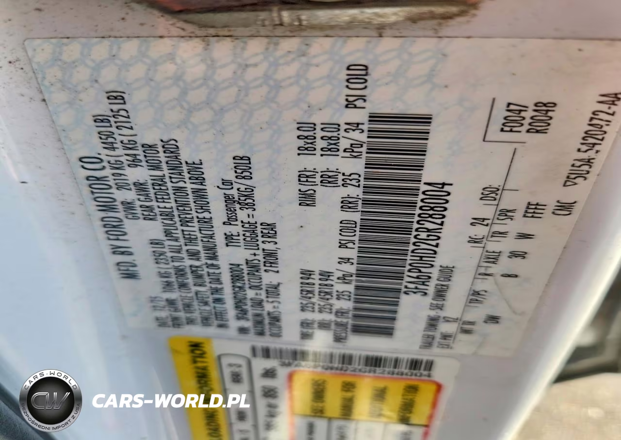 2016 Ford Fusion Se VIN:3FA6P0HD2GR288004 - 12