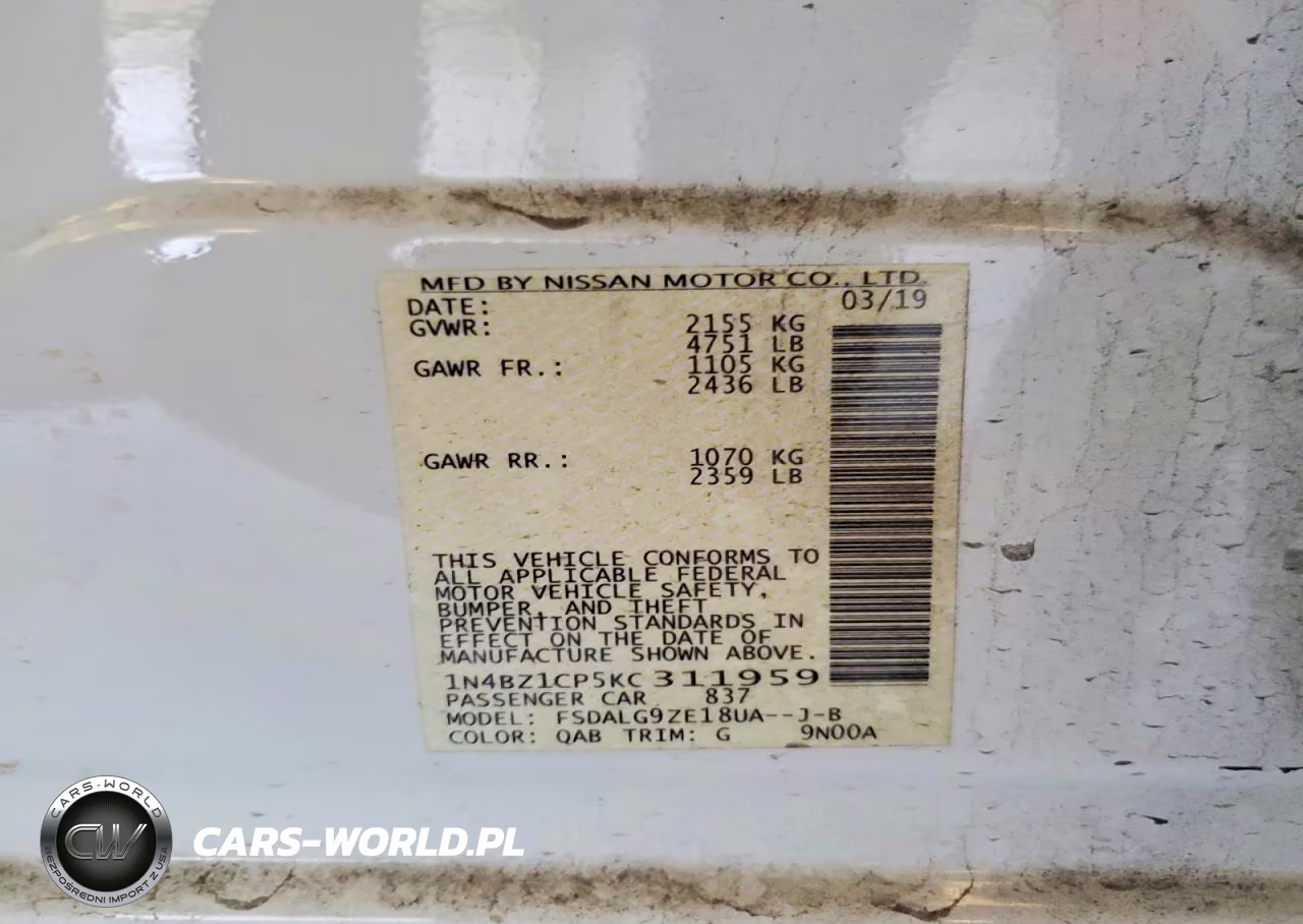 2019 Nissan Leaf Sl Plus VIN:1N4BZ1CP5KC311959 - 13