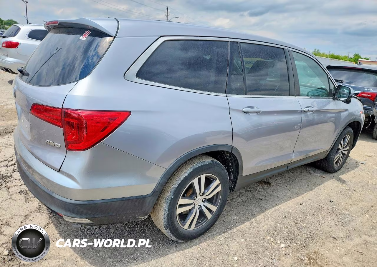 2018 Honda Pilot Exl VIN:5FNYF6H59JB052041 - 3