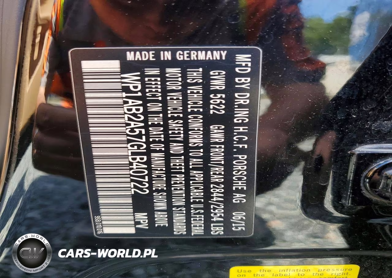 2016 Porsche Macan S VIN:WP1AB2A57GLB40722 - 13