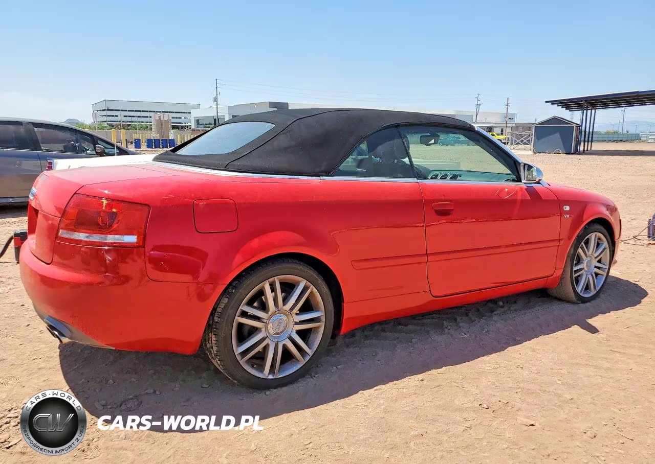 2007 Audi S4 Quattro Cabriolet VIN:WUARL48H77K900802 - 3