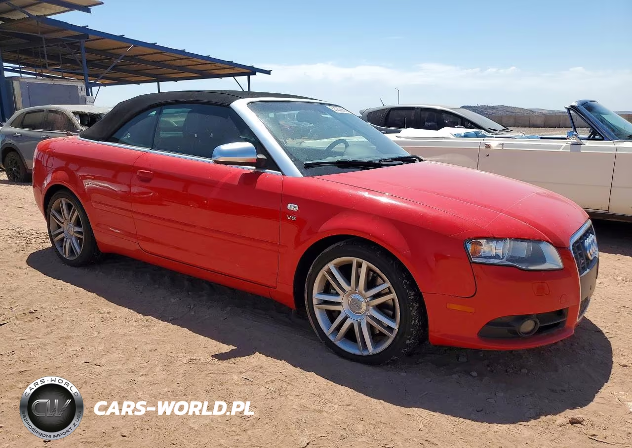 2007 Audi S4 Quattro Cabriolet VIN:WUARL48H77K900802 - 4