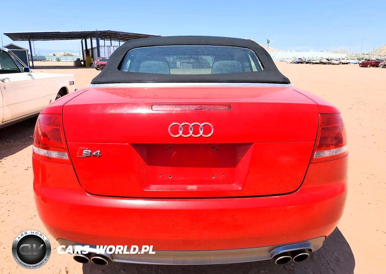 2007 Audi S4 Quattro Cabriolet VIN:WUARL48H77K900802 - 6