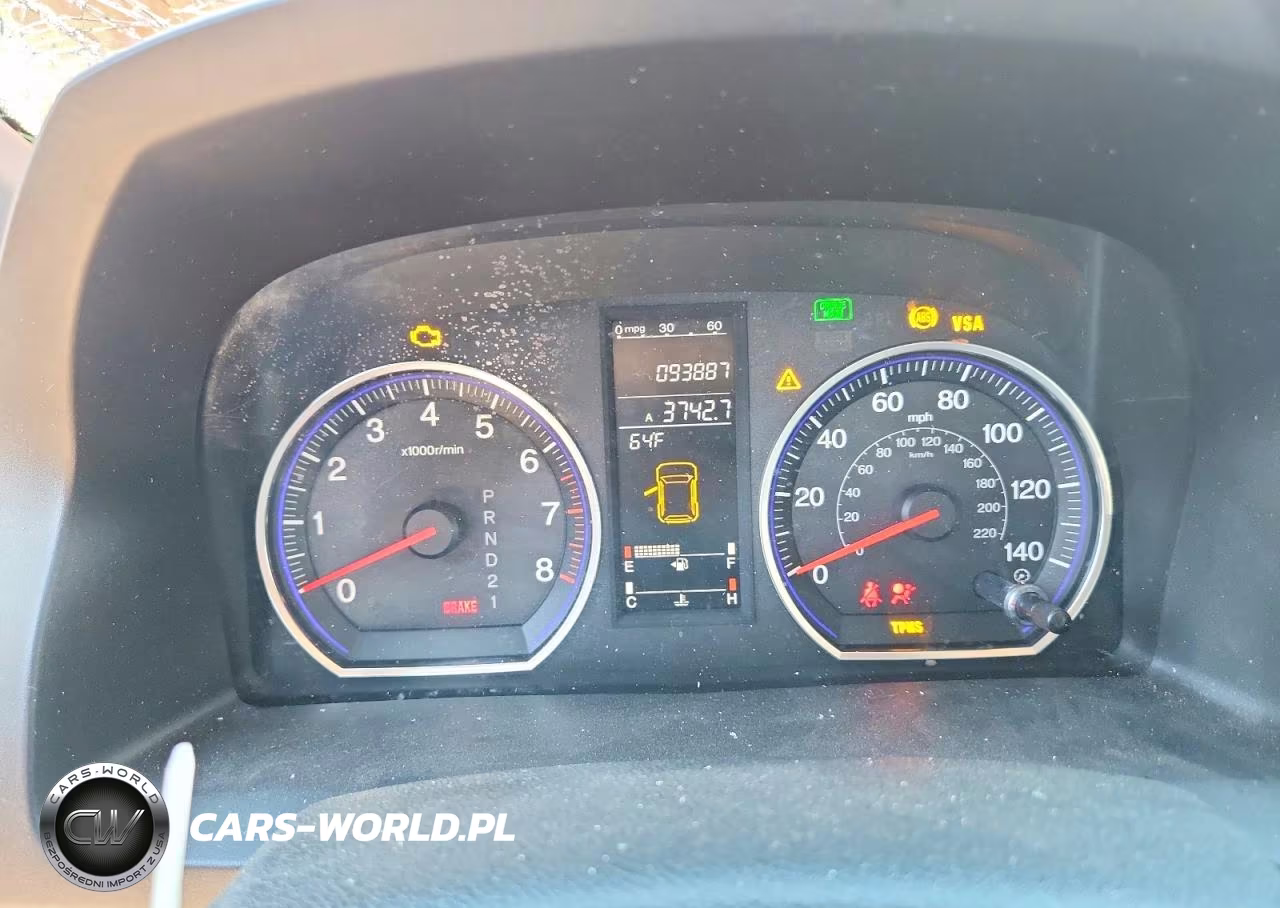 2008 Honda Cr-V Ex VIN:JHLRE48538C063901 - 9