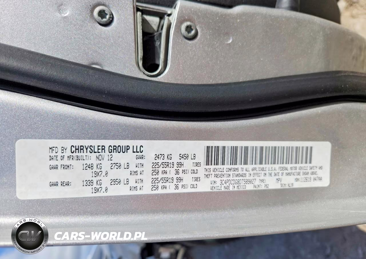 2013 Dodge Journey Crew VIN:3C4PDCDG8DT589027 - 13