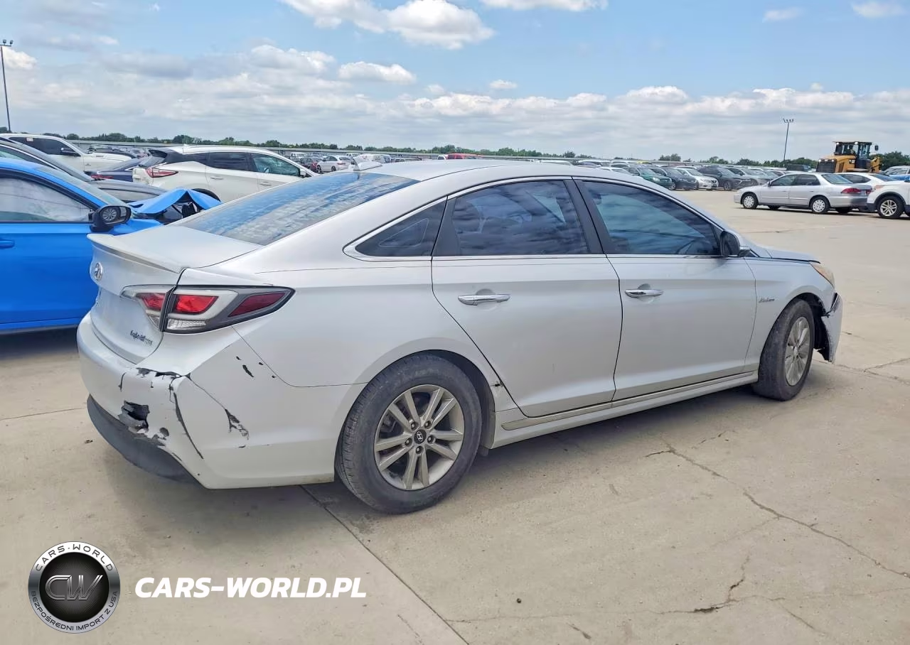 2016 Hyundai Sonata Hybrid Se VIN:KMHE24L16GA022614 - 3