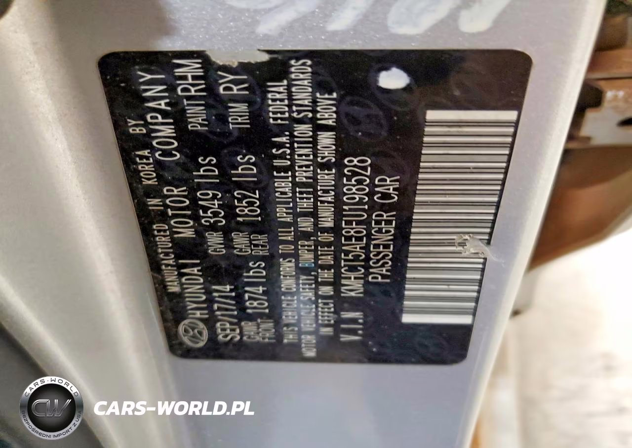 2015 Hyundai Accent Gs VIN:KMHCT5AE8FU198528 - 12