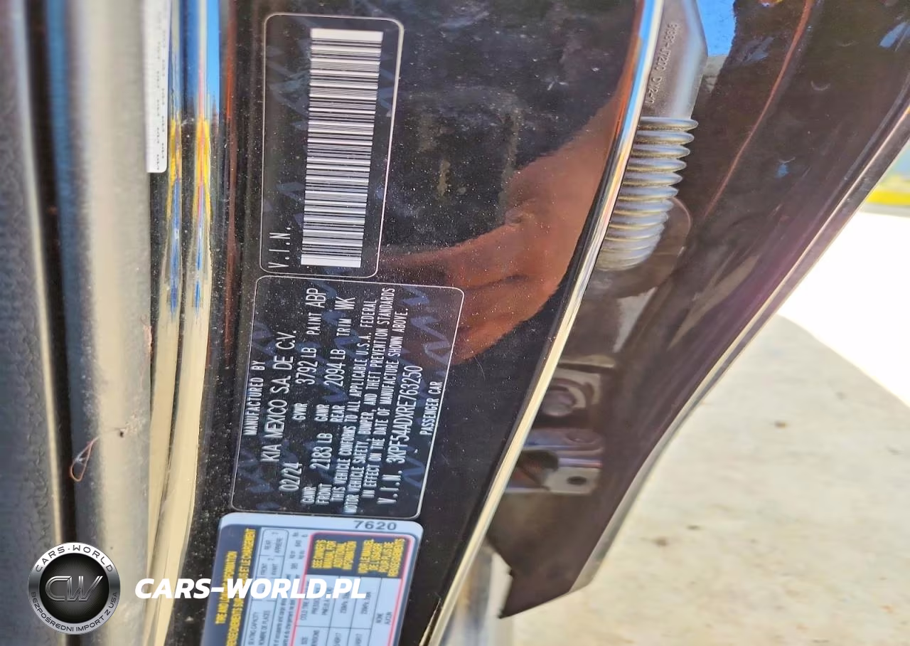 2024 Kia Forte Gt Line VIN:3KPF54ADXRE763250 - 12