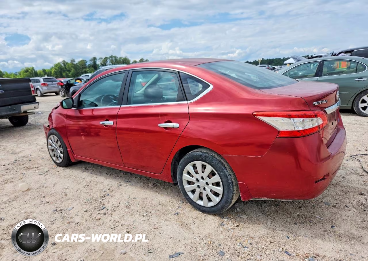 2013 Nissan Sentra S VIN:3N1AB7AP9DL734005 - 2