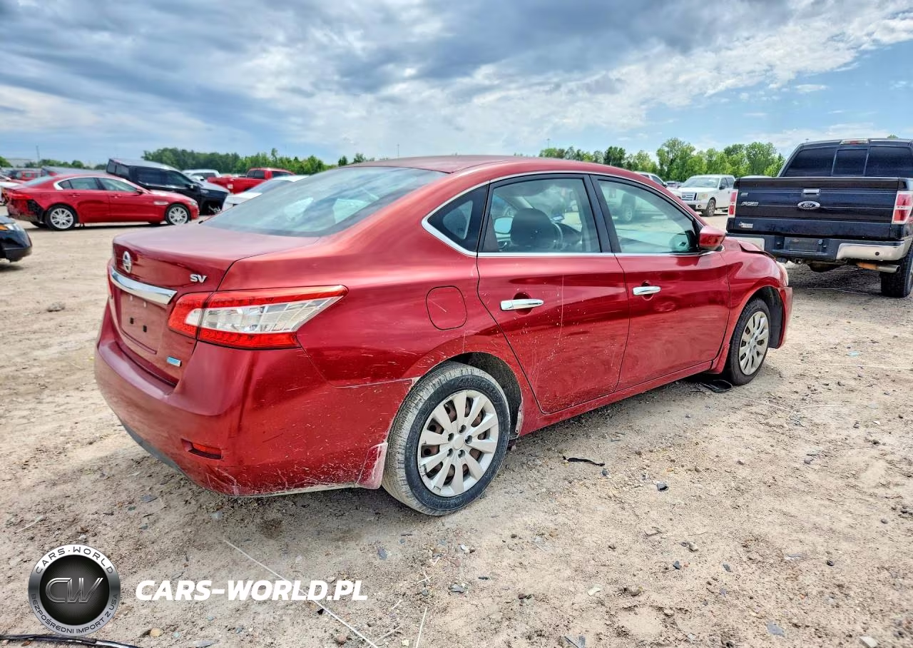 2013 Nissan Sentra S VIN:3N1AB7AP9DL734005 - 3