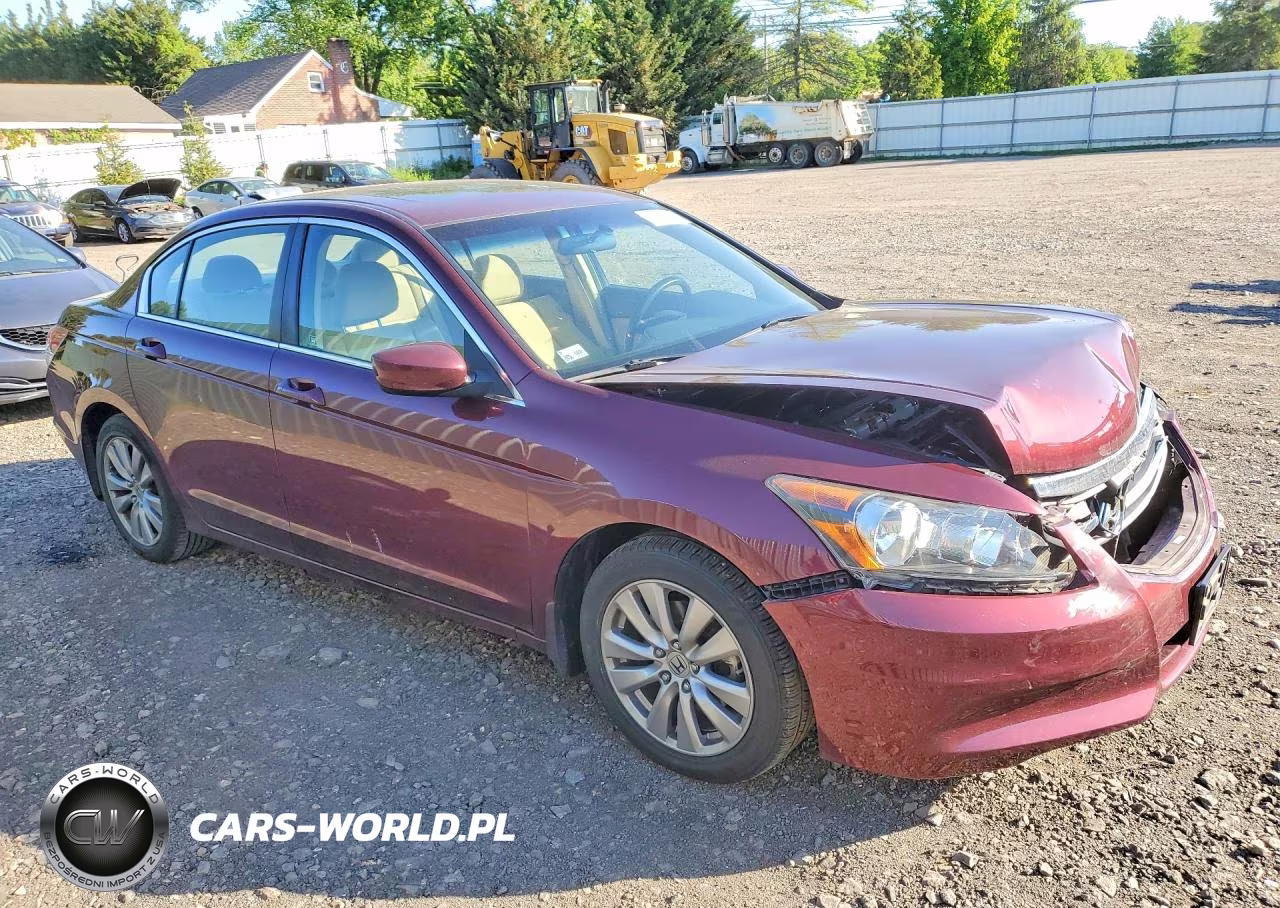 2012 Honda Accord Ex VIN:1HGCP2F78CA100307 - 4
