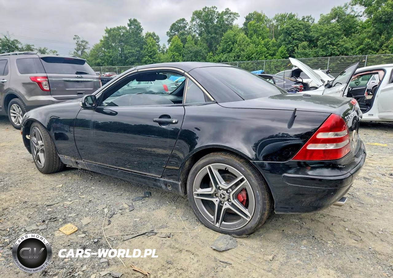 2002 Mercedes-Benz Slk 320 VIN:WDBKK65F32F242802 - 2