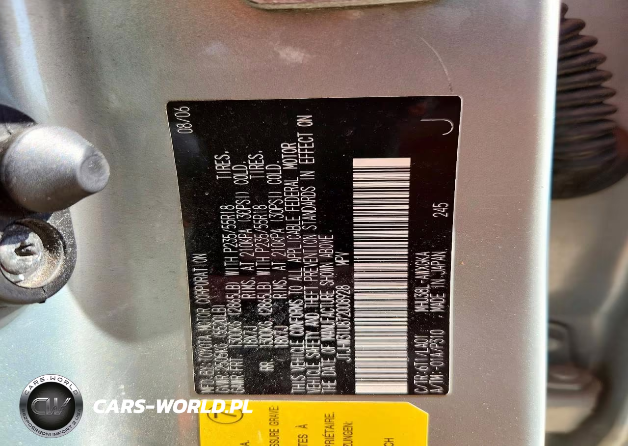 2007 Lexus Rx 400H Base VIN:JTJHW31U872008928 - 12