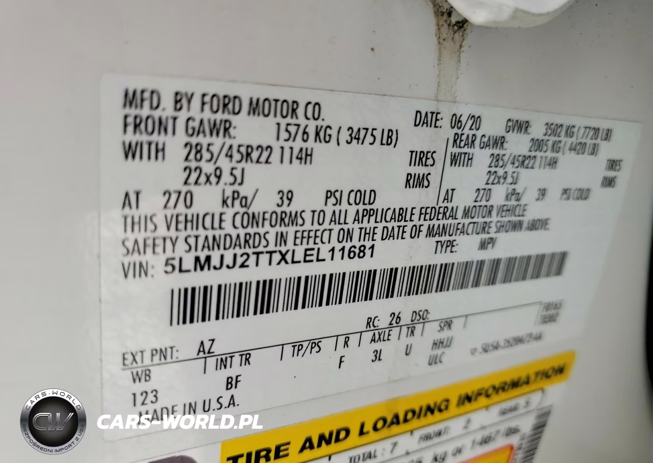 2020 Lincoln Navigator Black Label VIN:5LMJJ2TTXLEL11681 - 14