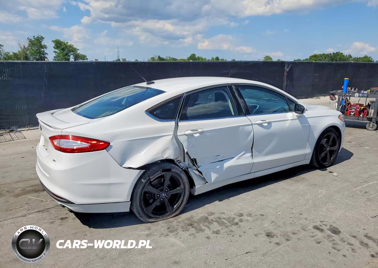 2016 Ford Fusion Se VIN:3FA6P0H72GR140736 - 3