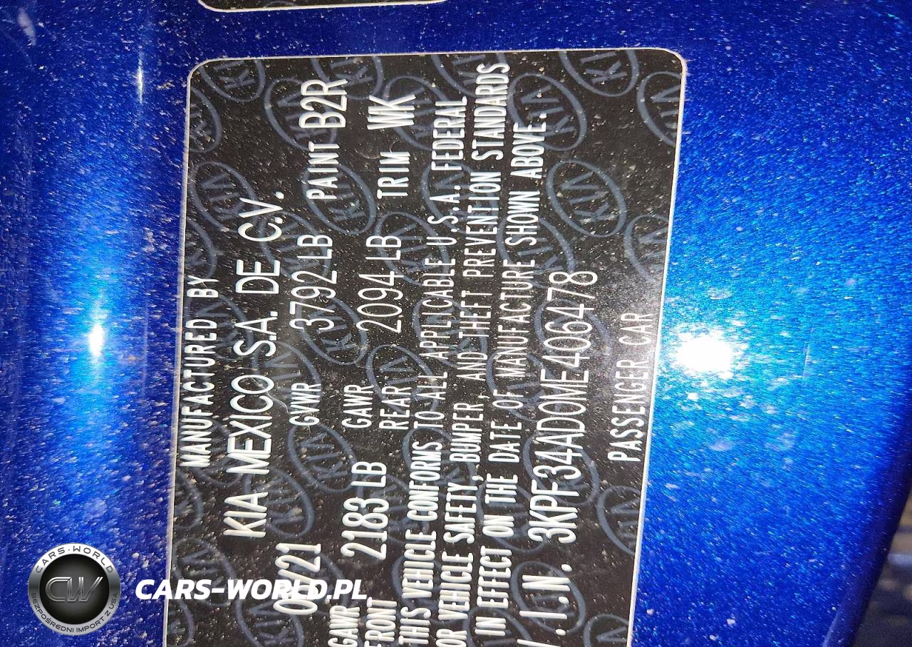 2021 Kia Forte Gt Line VIN:3KPF34AD0ME406478 - 13